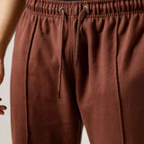 Tapered Brown Lounge Pants