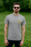 MEER Crown Tee-Heather Grey| 100% cotton