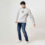 Light Grey Piped Sweatshirt