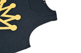 MEER Crown Tank – Midnight Black | 100% Cotton