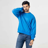 Classic Blue Crewneck Jumper