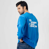 Classic Blue Crewneck Jumper