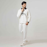 Premium Fleece Quarter Zip Polo Sweatshirt