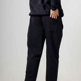 Slim Fit Black Casual Trousers