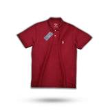 Burgundy‑Red Polo Shirt – Classic Fit | 100% Cotton Piqué