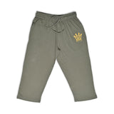 MEER Crown Jogger – Olive Green | Cotton‑Rich Lounge Trouser