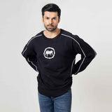 Athleisure Contrast Sweater