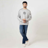 Light Grey Piped Sweatshirt