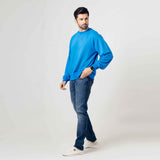 Classic Blue Crewneck Jumper