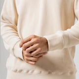 Mock Neck Zip Fleece Sweatshirt