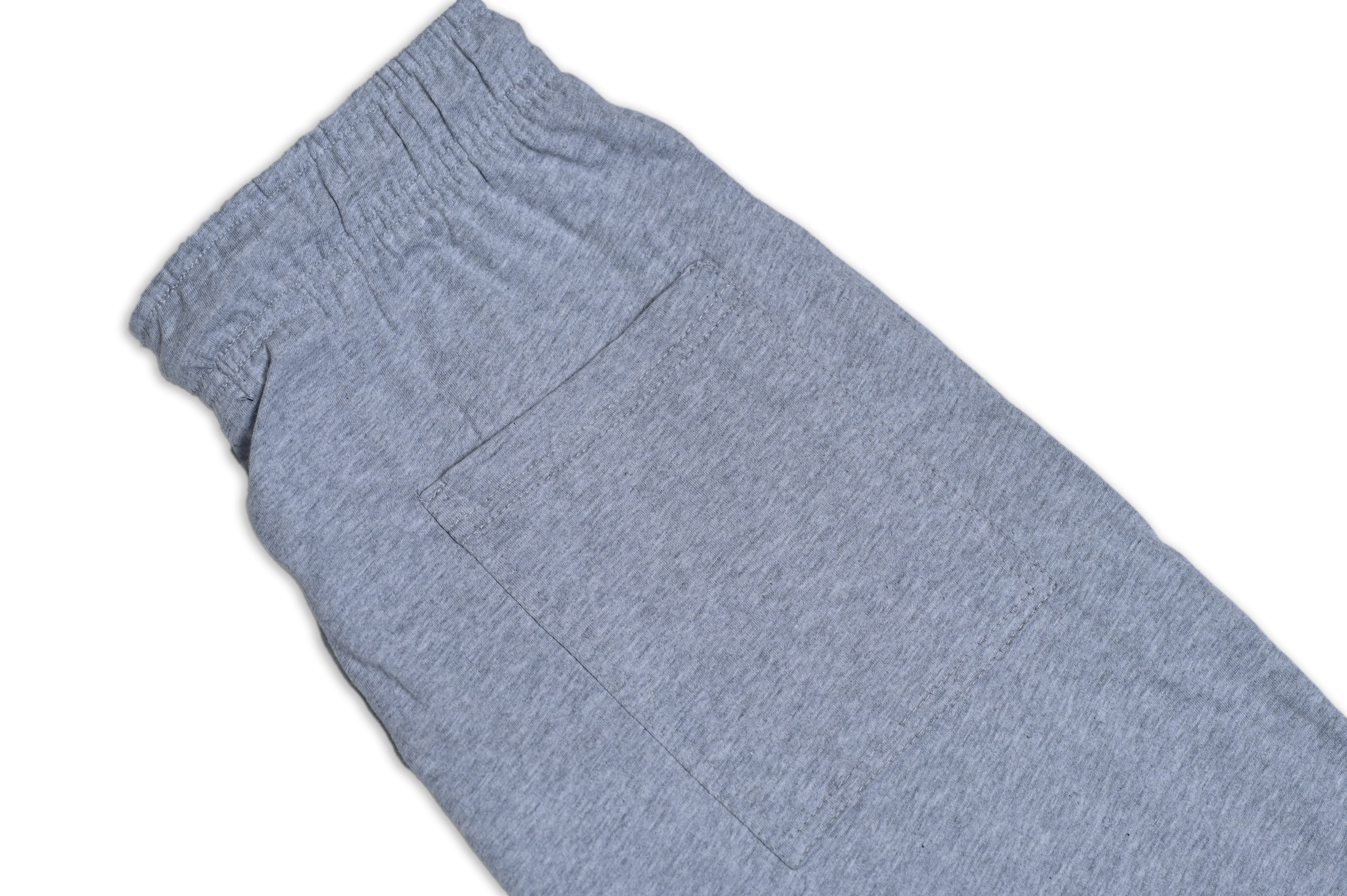 MEER Crown Jogger – Heather Grey | Cotton‑Rich Lounge Trouser